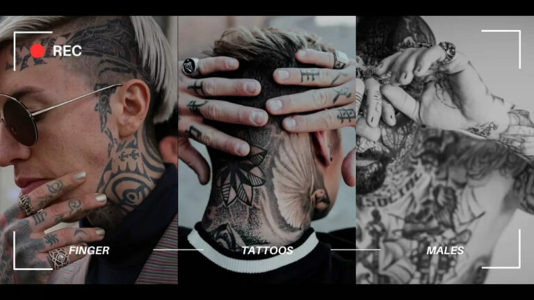 Finger Tattoos for Men’s: Digits Outlined by Daring Ink
