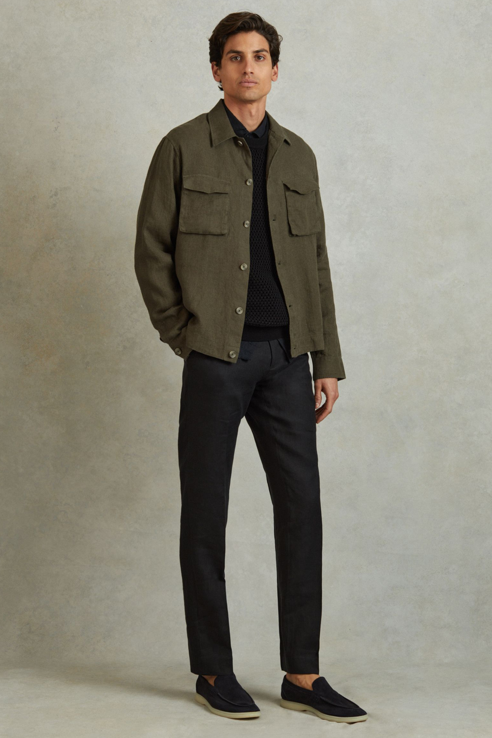 perfectcolourcombos16 Men's green and black outfit combination