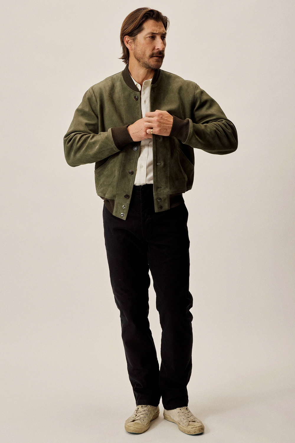 perfectcolourcombos18 Men's green and black outfit combination