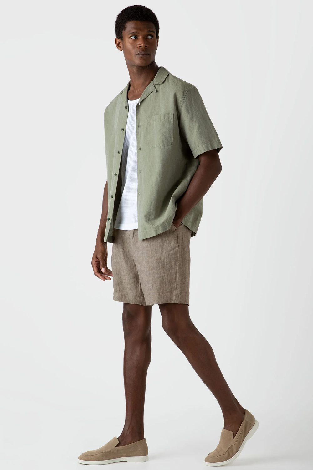 perfectcolourcombos32 Men's brown and green outfit combination