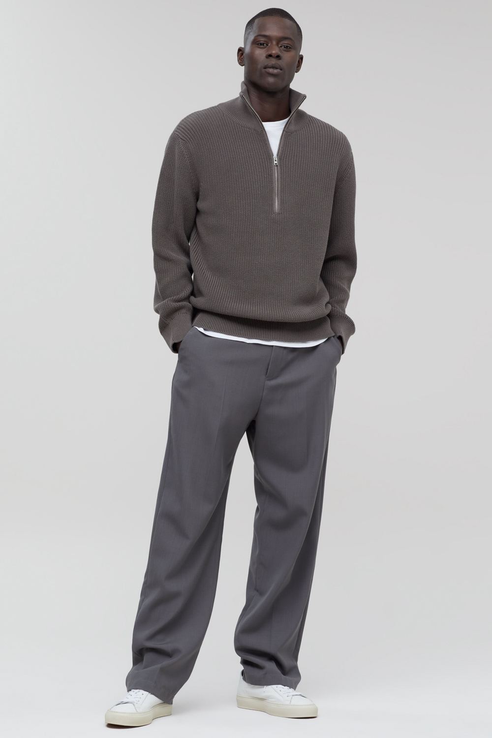 perfectcolourcombos37 Men's tonal grey outfit combination