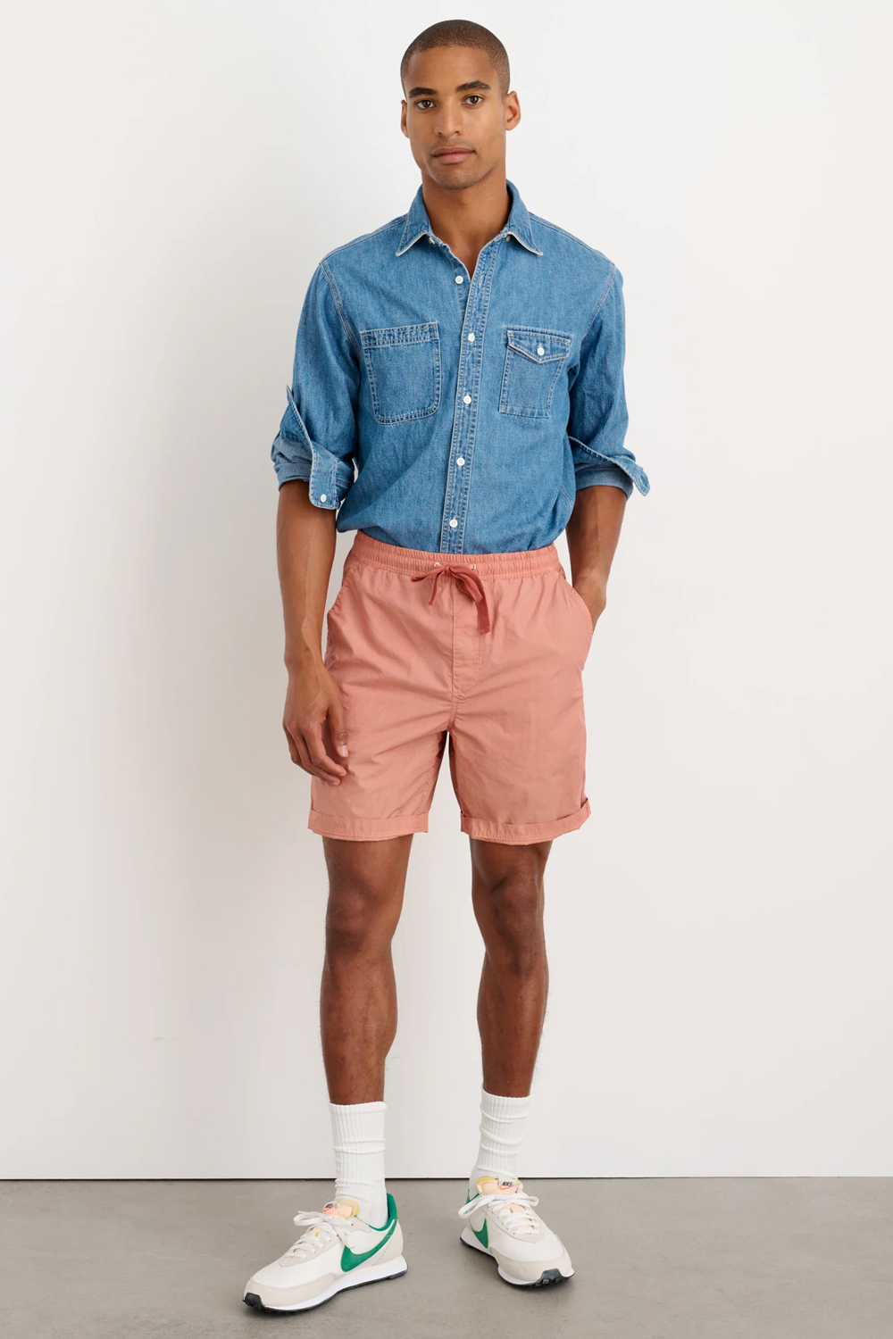 perfectcolourcombos45 Men's blue and pink outfit combination