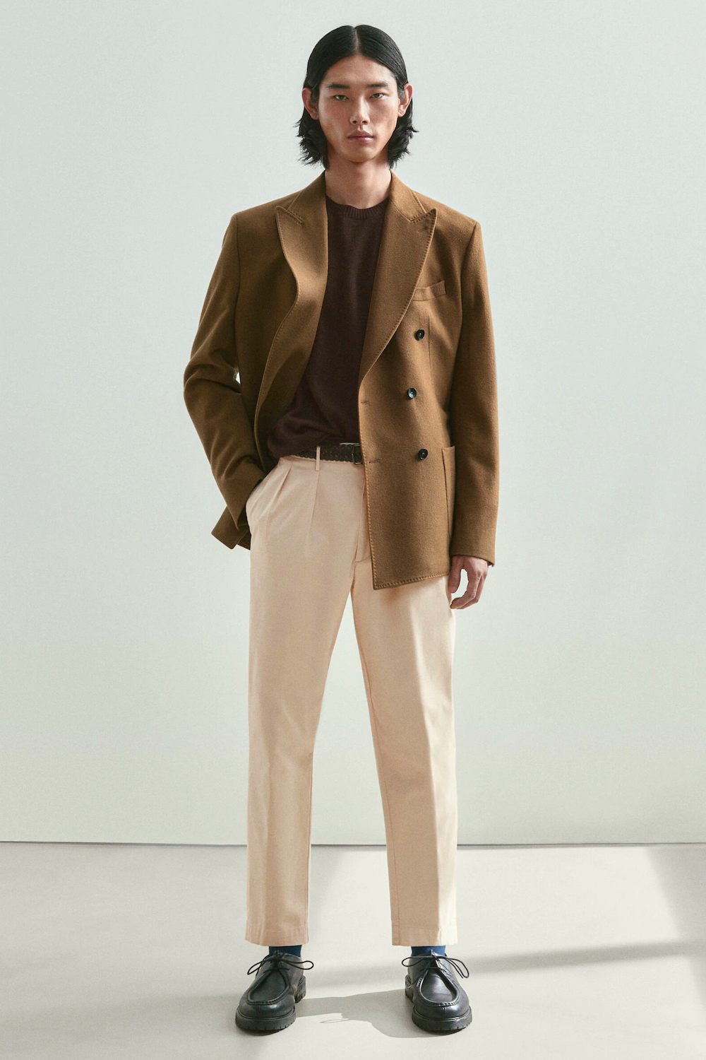 perfectcolourcombos6 Men's brown and beige outfit combination
