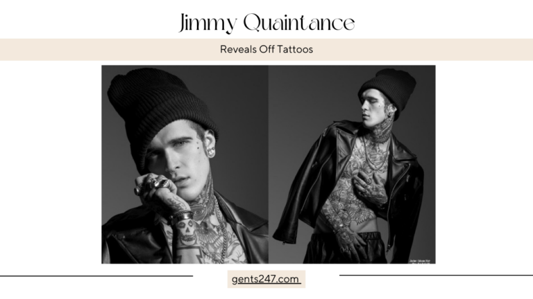 Jimmy Quaintance Reveals Off Tattoos in Black & White Schön! Shoot