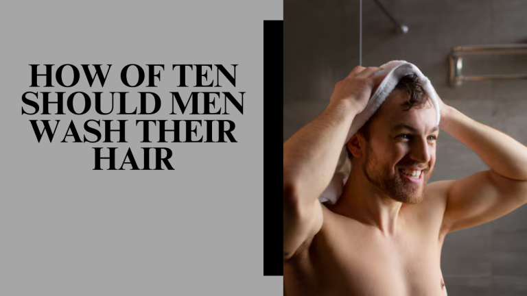 How Normally Should Males Wash Their Hair: An Simple Data