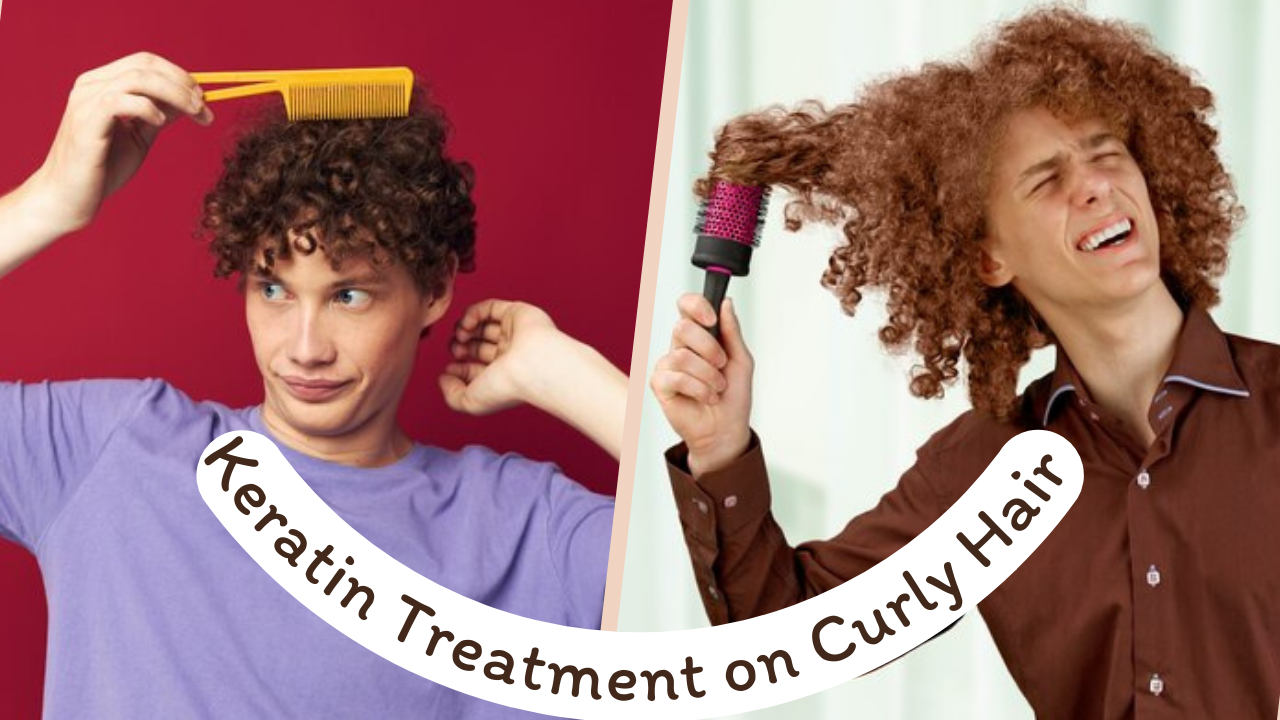 Keratin Remedy on Curly Hair