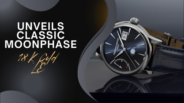 Frederique Constant Unveils Classic Moonphase Date Manufacture in 18K Gold LE