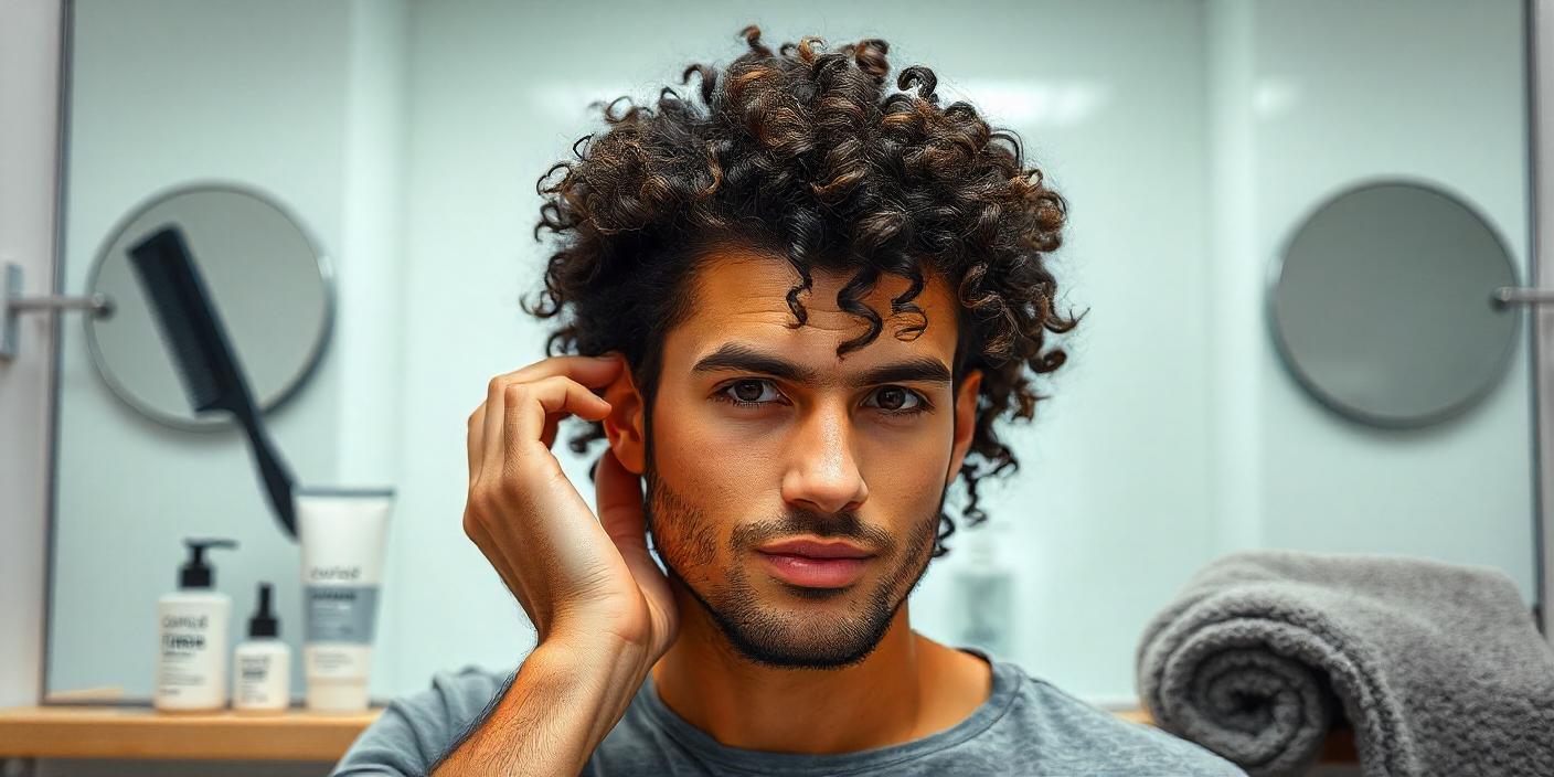 Curly hair Problems for Men